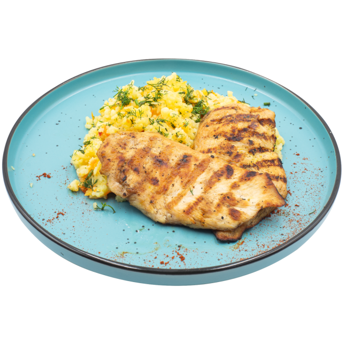 MENIU SMART PIEPT DE PUI LA GRATAR CU OREZ 