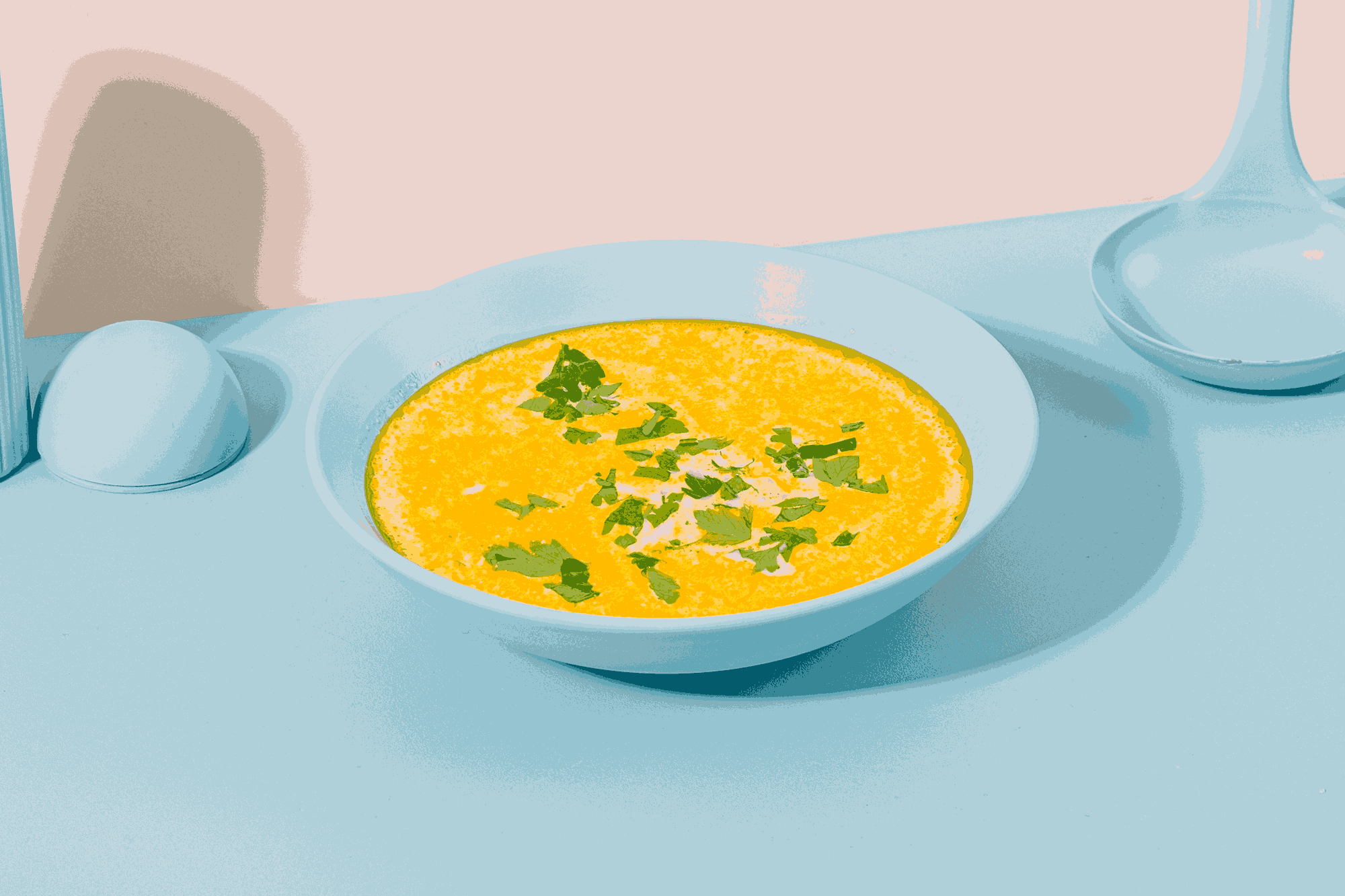 Ciorba pui a la grec 400/50ml