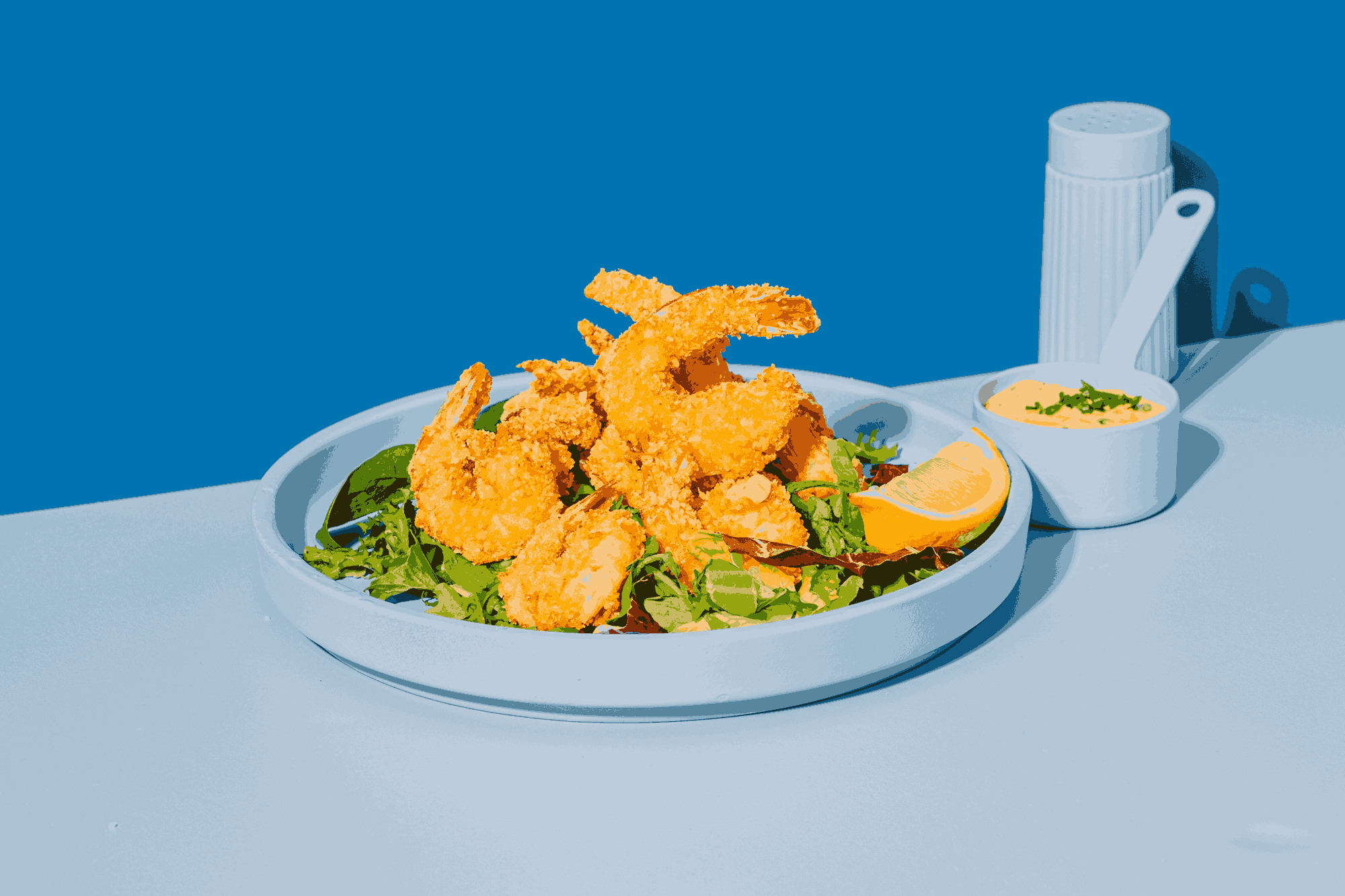 Crusty Shrimps cu Sos Mayo&Sriracha 250/50gr