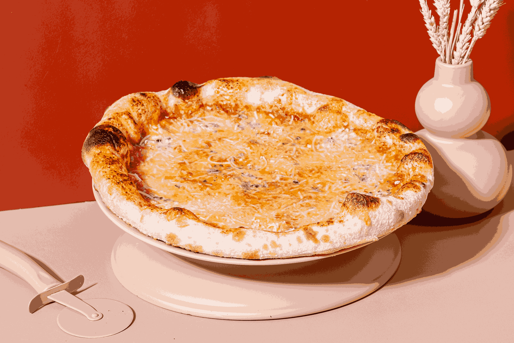 Pizza Quattro formaggi 400gr