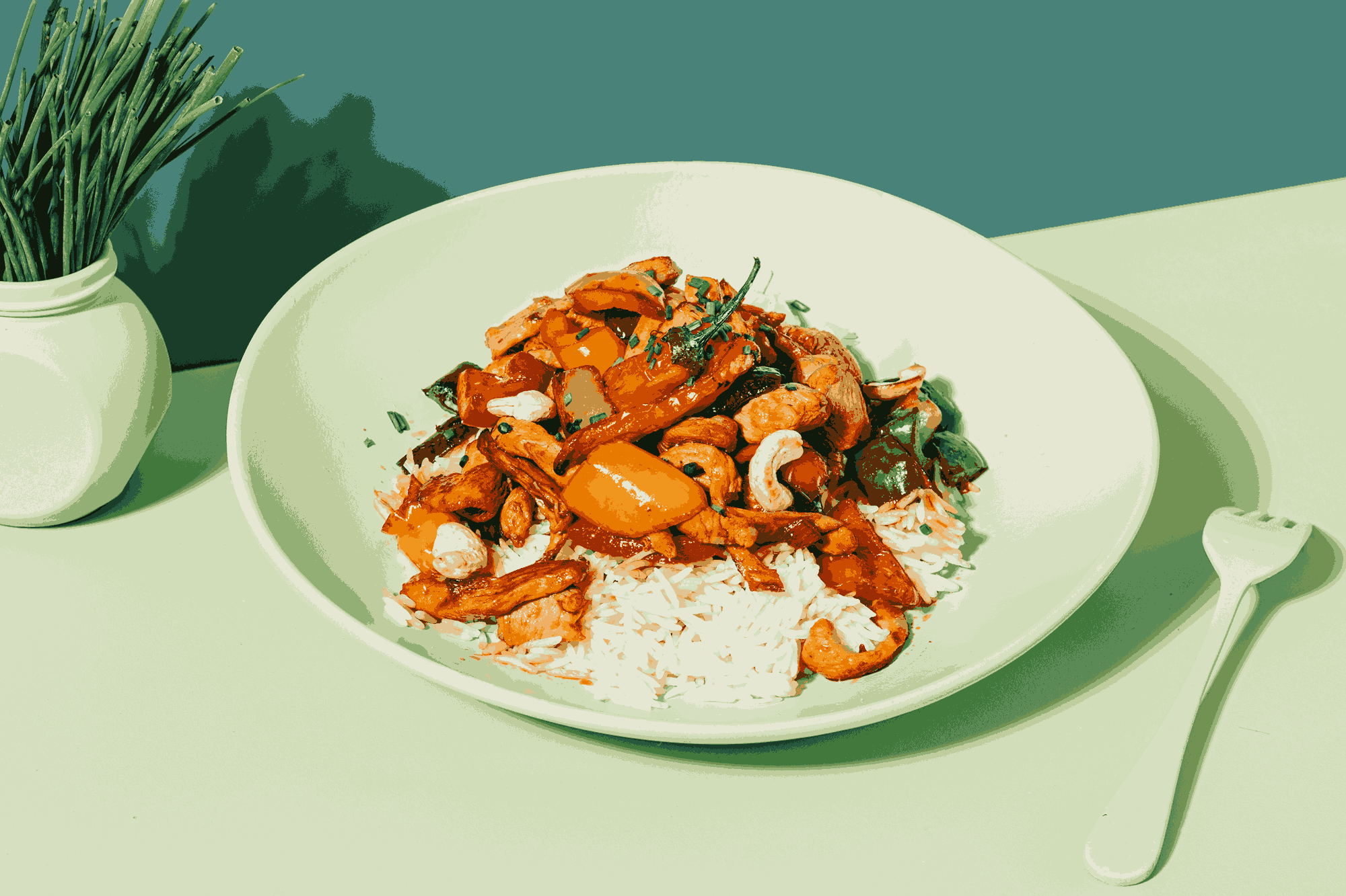 Hoisin Chicken Caju cu Orez 420gr